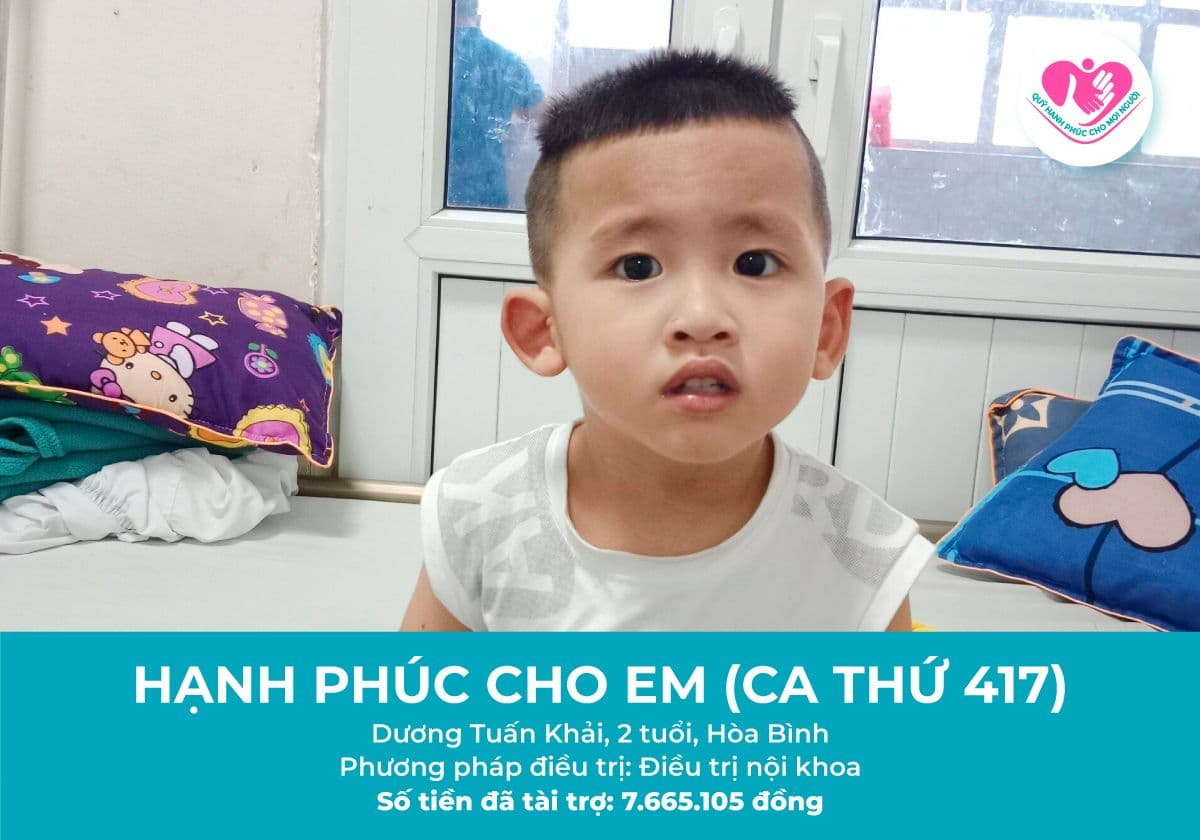 THÔNG BÁO: HẠNH PHÚC CHO EM (CA THỨ 417)