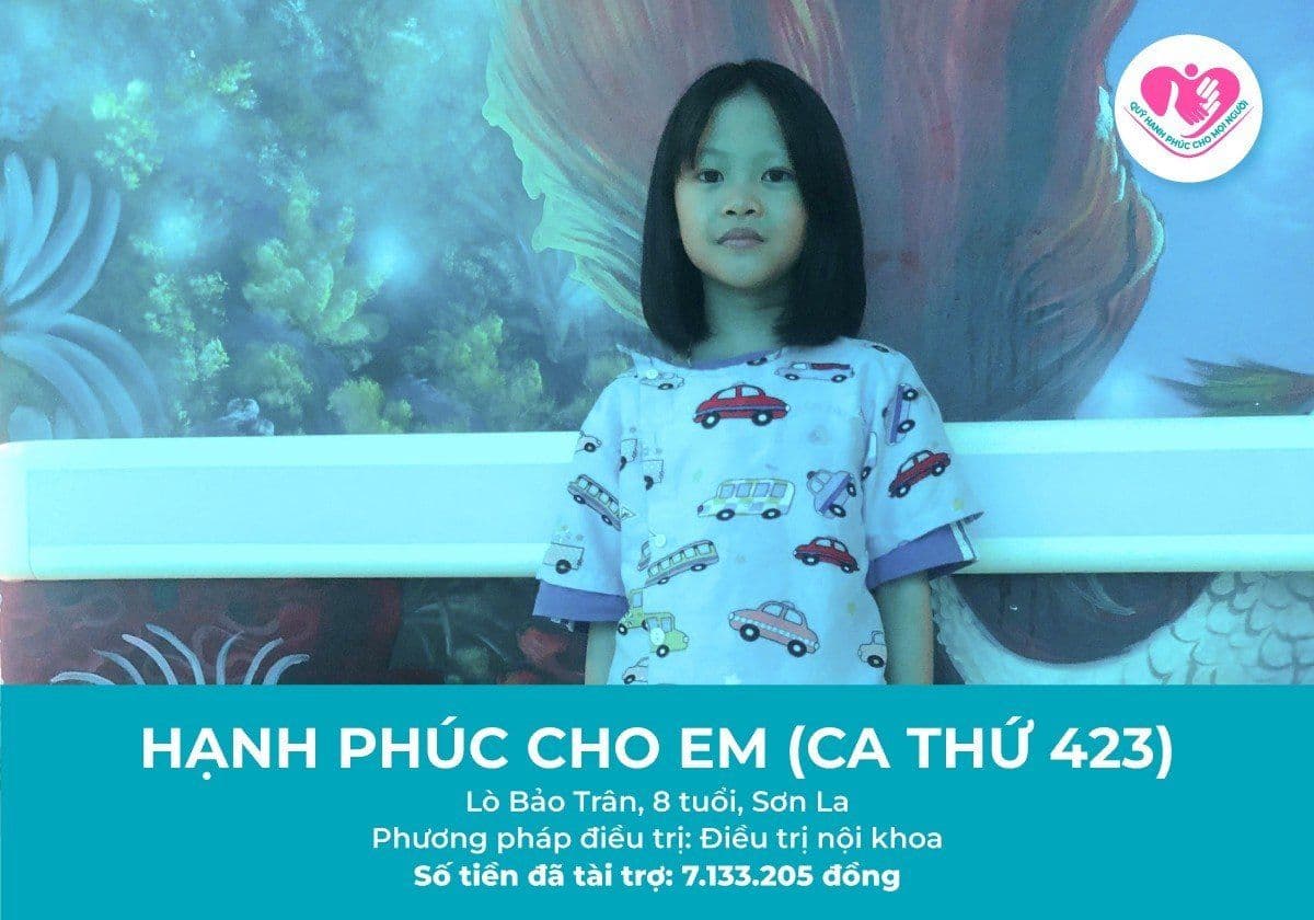 THÔNG BÁO: HẠNH PHÚC CHO EM (CA THỨ 423)!