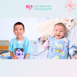  CHÚC MỪNG 2 EM BÉ ĐÃ RA VIỆN SAU PHẪU THUẬT TIM THÀNH CÔNG! 