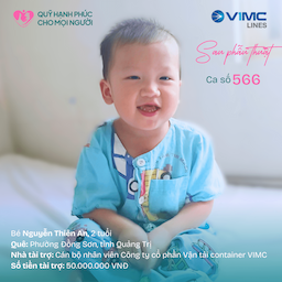  TIN VUI: BÉ NGUYỄN THIÊN AN (CA SỐ 566) ĐÃ ĐƯỢC XUẤT VIỆN!