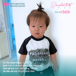 TIN VUI: BÉ TÔN MINH NGỌC (CA SỐ 569) ĐÃ ĐƯỢC XUẤT VIỆN!