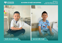 CHÚC MỪNG BÉ HOÀNG LÊ NHẬT ANH (MT592) ĐÃ ĐƯỢC RA VIỆN!
