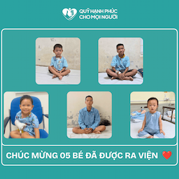 CHÚC MỪNG 05 BÉ (CA SỐ 618-619-620-621-622) ĐÃ ĐƯỢC RA VIỆN❤️